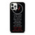 TWENTY ONE PILOTS LYRIC iPhone 12 Pro Case