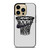NIKE LOGO RING BASKETBALL NEVER STOPS iPhone 14 Pro Max Case