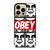 OBEY LOGO COLLAGE iPhone 14 Pro Max Case OBEY LOGO COLLAGE iPhone 14 Pro Max Case