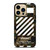 OFF WHITE CAMO BACKGROUND iPhone 14 Pro Max Case