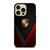 PORSCHE LOGO CARBON iPhone 14 Pro Max Case