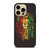 RASTA LION REGGAE BOB MARLEY iPhone 14 Pro Max Case