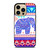 TRIBAL ORNAMENTSTOCK VECTOR ELEPANT iPhone 14 Pro Max Case