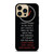 TWENTY ONE PILOTS LYRIC iPhone 14 Pro Max Case