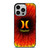 HURLEY ORANGE BLACK LOGO iPhone 14 Pro Case