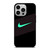 NIKE LIGHT GREEN LOGO iPhone 14 Pro Case