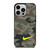 NIKE LOGO CAMO ARMY iPhone 14 Pro Case