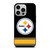 PITTSBURGH STEELERS LOGO STRIPE iPhone 14 Pro Case