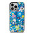 TAKASHI MURAKAMI BLUE FLOWERS iPhone 14 Pro Case