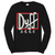 DUFF BEER DADDY THE SIMPSONS Long Sleeve T-Shirt DUFF BEER DADDY THE SIMPSONS Long Sleeve T-Shirt