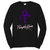 PRINCE PURPLE RAIN SYMBOL Long Sleeve T-Shirt
