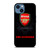 ARSENAL FC THE GUNNERS LOGO iPhone 14 Case