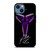 BLACK MAMBA KOBE BRYANT LOGO iPhone 14 Case