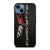 CORVETTE CHEY LOGO CARBON iPhone 14 Case CORVETTE CHEY LOGO CARBON iPhone 14 Case