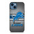 DETROIT LIONS SYMBOL LOGO iPhone 14 Case