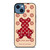 LITTLE BEAR BRICK KAWS RED iPhone 14 Case