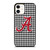 ALABAMA HOUNDSTOOTH CRIMSON TIDE iPhone 12 Case