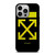 OFFWHITE LOGO YELLOW iPhone 14 Pro Case