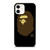 BAPE LOGO BROWN iPhone 12 Case