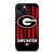 GEORGIA BULDOGS DAWG NATION iPhone 14 Plus Case
