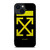 OFFWHITE LOGO YELLOW iPhone 14 Plus Case