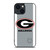 UNIVERSITY GEORGIA BULLDOGS FOOTBALL LOGO iPhone 14 Plus Case