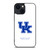 KENTUCKY WILD CATS LOGO EMBLEM iPhone 13 Case
