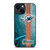 MIAMI DOLPHINS TEAM LOGO iPhone 13 Case