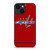 WASHINGTON CAPITALS LOGO NHL HOCKEY TEAM iPhone 13 Case