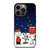 SNOOPY AND CHARLIE BROWN SNOW THE PEANUTS iPhone 13 Pro Case SNOOPY AND CHARLIE BROWN SNOW THE PEANUTS iPhone 13 Pro Case
