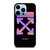OFF WHITE PURPLE SPRAY iPhone 13 Pro Max Case