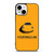 PORSCHE CAR YELLOW iPhone 13 Mini Case