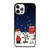 SNOOPY AND CHARLIE BROWN SNOW THE PEANUTS iPhone 12 Pro Case