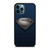 SUPERMAN NEW LOGO GREY iPhone 12 Pro Max Case SUPERMAN NEW LOGO GREY iPhone 12 Pro Max Case
