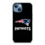 NEW ENGLAND PATRIOTS LOGO BLACK iPhone 12 Mini Case