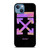 OFF WHITE PURPLE SPRAY iPhone 12 Mini Case
