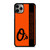 BALTIMORE ORIOLES CLUB LOGO iPhone 11 Pro Max Case