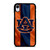 AUBURN TIGERS FOOTBALL LOGO iPhone XR Case