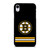 BOSTON BRUINS NHL LOGO iPhone XR Case