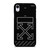 OFF WHITE BLACK CARBON iPhone XR Case
