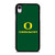 OREGON DUCKS LOGO SIMPLE iPhone XR Case