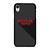 STRANGER THINGS LOGO ICON iPhone XR Case