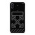 OFF WHITE BLACK CARBON iPhone XS Max Case