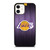 LA LAKERS WOOD DESIGN iPhone 12 Case