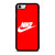 NIKE SWOOSH LOGO RED iPhone SE 2022 Case