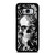 SKULL ON BLACK LACE Samsung Galaxy S8 Case