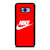 NIKE SWOOSH LOGO RED Samsung Galaxy S8 Plus Case