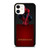 MARVEL SPIDERMAN SHOWING ACTION iPhone 12 Case