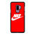 NIKE SWOOSH LOGO RED Samsung Galaxy S9 Plus Case