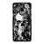 SKULL ON BLACK LACE Samsung Galaxy S9 Case